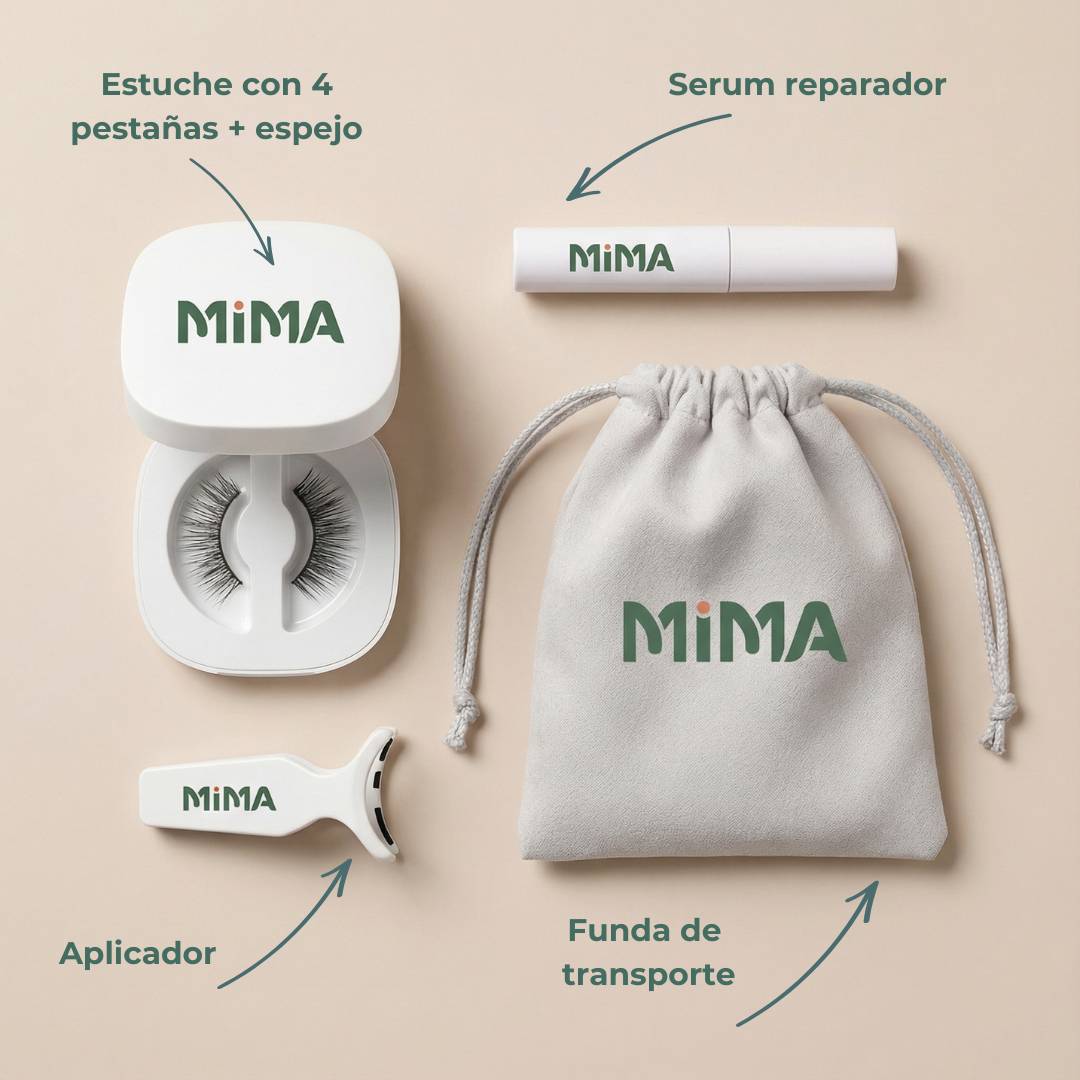 Pestañas Magnéticas Reutilizables 3D